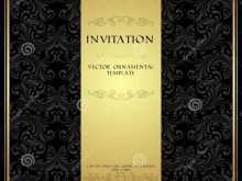 62 Printable Invitation Card Templates Black Download by Invitation Card Templates Black