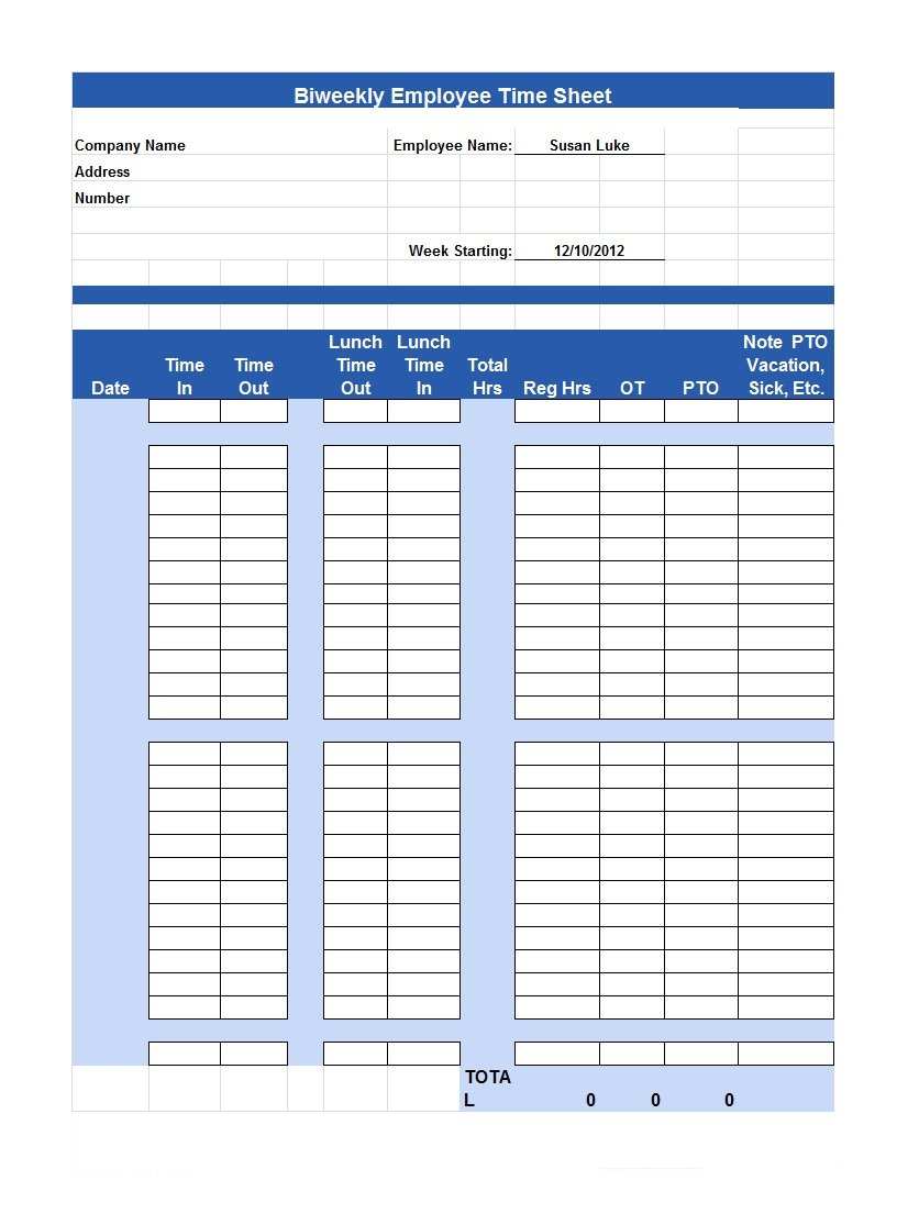 62 Printable Monthly Time Card Template Excel Download with Monthly Time Card Template Excel