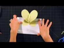 Pop Up Card Butterfly Tutorial