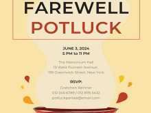 62 Printable Potluck Flyer Template Free For Free by Potluck Flyer Template Free