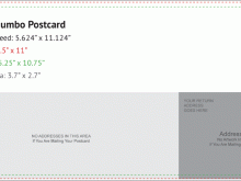 62 Printable Usps Postcard Back Template Maker with Usps Postcard Back Template