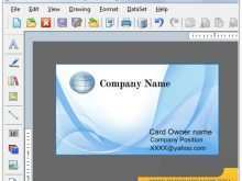 62 Report Name Card Templates Software Templates with Name Card Templates Software