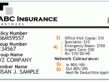 62 Report Printable Insurance Card Template Now by Printable Insurance Card Template