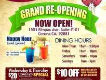 62 Report Restaurant Grand Opening Flyer Templates Free For Free for Restaurant Grand Opening Flyer Templates Free