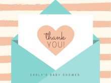 62 Report Thank You Card Template Baby Shower Layouts with Thank You Card Template Baby Shower