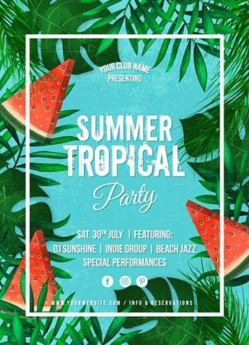 62 Standard Free Summer Flyer Template Layouts for Free Summer Flyer ...