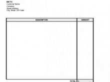 Makeup Artist Invoice Template