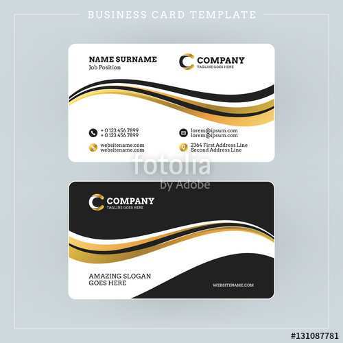 62 The Best Business Card Template With Two Addresses in Word for Business Card Template With Two Addresses