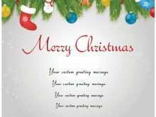 62 The Best Christmas Card Template For Email Layouts for Christmas Card Template For Email