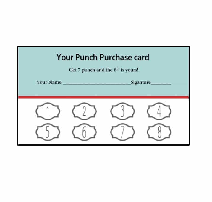 62 The Best Free Printable Loyalty Card Template PSD File with Free Printable Loyalty Card Template