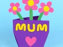 63 Adding Flower Pot Mothers Day Card Template Photo for Flower Pot Mothers Day Card Template