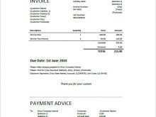 Freelance Video Invoice Template