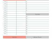 63 Blank Daily Agenda Templates Free Layouts by Daily Agenda Templates Free