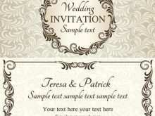 63 Create Wedding Card Templates Download Maker for Wedding Card Templates Download