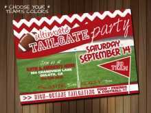 63 Creating Free Football Tailgate Flyer Template Photo by Free Football Tailgate Flyer Template