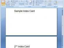51 Standard 5X7 Index Card Template Word for Ms Word by 5X7 Index Card Template Word - Cards ...