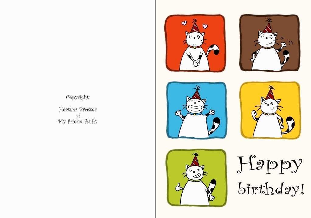 Funny Birthday Card Template Free Printable Cards Design Templates