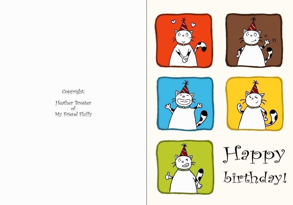 funny birthday card template free printable cards design