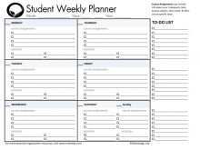 63 Creative Weekly School Planner Template Printable Photo by Weekly School Planner Template Printable