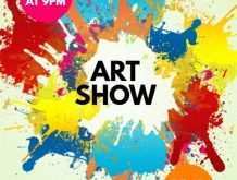 63 Customize Our Free Art Show Flyer Template Free Formating with Art Show Flyer Template Free