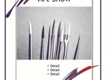63 Customize Our Free Art Show Flyer Template Free Templates for Art Show Flyer Template Free