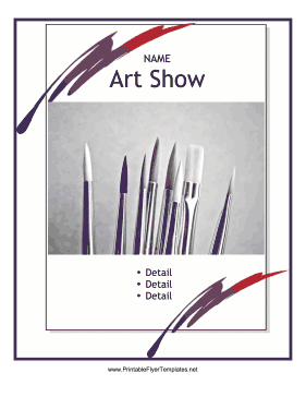 63 Customize Our Free Art Show Flyer Template Free Templates for Art Show Flyer Template Free
