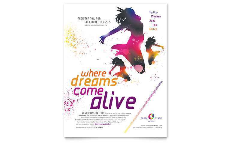 63 Customize Our Free Dance Flyer Template Now for Dance Flyer Template