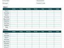 63 Customize Our Free Employee Time Card Template Printable Now for Employee Time Card Template Printable