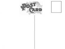 63 Customize Our Free Postcard Rear Template Download by Postcard Rear Template