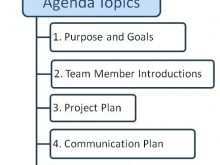 63 Customize Our Free Project Kick Off Meeting Agenda Template Photo with Project Kick Off Meeting Agenda Template
