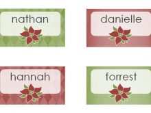 63 Customize Our Free Xmas Name Card Templates With Stunning Design with Xmas Name Card Templates