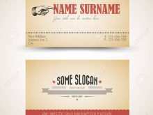 63 Format Business Card Template Back And Front With Stunning Design for Business Card Template Back And Front