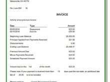 63 Format Monthly Invoice Example for Ms Word for Monthly Invoice Example