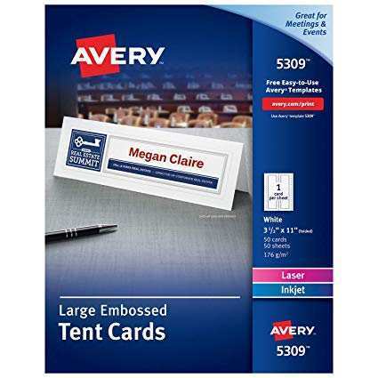 63 Format Office Tent Card Template Layouts by Office Tent Card Template