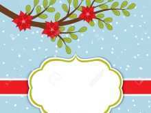 63 Free Christmas And New Year Card Templates for Ms Word by Christmas And New Year Card Templates