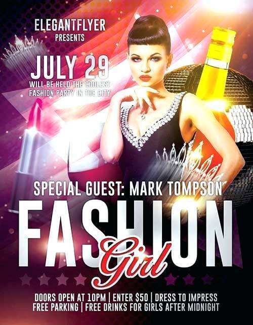 63 Free Free Fashion Show Flyer Template for Ms Word with Free Fashion Show Flyer Template