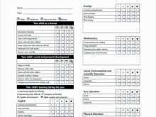 63 Free Free Printable Kindergarten Report Card Template for Ms Word for Free Printable Kindergarten Report Card Template