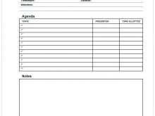 63 Free Lab Meeting Agenda Template for Ms Word by Lab Meeting Agenda Template