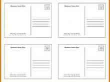 63 Free Printable A4 Postcard Template With Lines for Ms Word with A4 Postcard Template With Lines