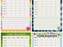 63 Free Printable Back To School Schedule Template in Photoshop by Back To School Schedule Template