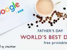63 Free Printable Google Father S Day Card Template for Ms Word by Google Father S Day Card Template