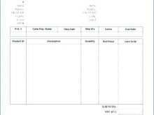 Vat Invoice Template In Excel