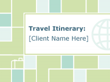 63 Free Travel Itinerary Template Powerpoint for Travel Itinerary Template Powerpoint