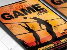 63 How To Create Volleyball Tournament Flyer Template PSD File for Volleyball Tournament Flyer Template