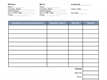 63 Invoice Template For It Consulting Services For Free for Invoice Template For It Consulting Services