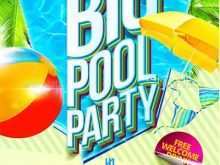 63 Printable Pool Party Flyer Template For Free by Pool Party Flyer Template