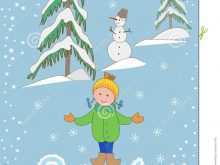 63 Printable Snowman Christmas Card Template Layouts with Snowman Christmas Card Template