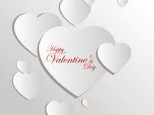 63 Printable Valentine Card Template 3D in Photoshop with Valentine Card Template 3D