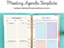 63 Report Creative Meeting Agenda Template Layouts with Creative Meeting Agenda Template