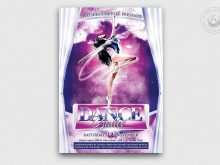 63 Report Dance Flyer Template in Photoshop with Dance Flyer Template